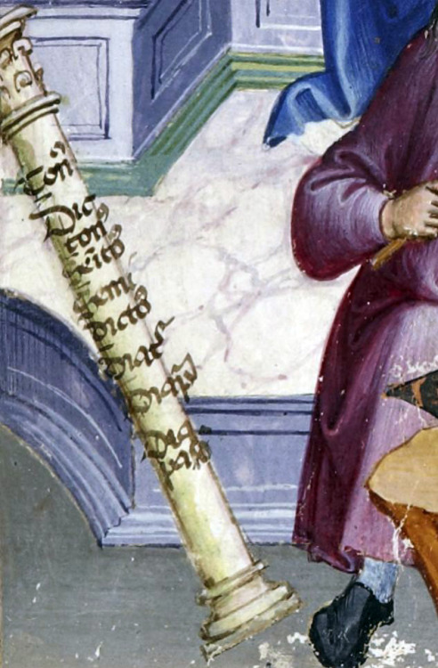 Poesie musicate (c. 1301). Details.