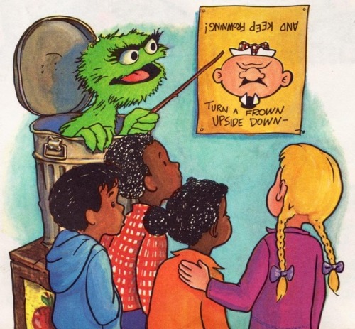 talesfromweirdland: Turn a frown upside down — and keep frowning!From How to Be a Grouch (1981