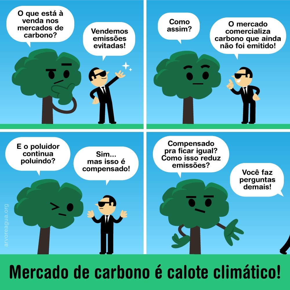 Net Zero é uma grande trapaça! – arvoreagua