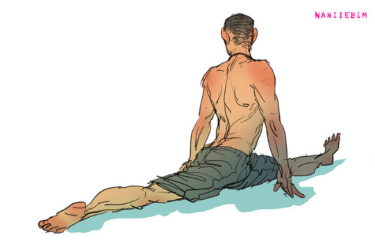 Chirrut warm up stretch