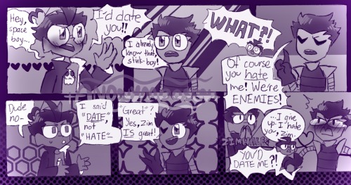YOU REAAAALLY HAVE A PROBLEM WITH LISTENING, ZIM!