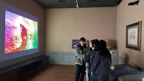 siced. “More” & “Poseidon” currently on display at Yangtze VideoArt show @ Big House. international exhibition in Wuhan, CH. shouts to @oleksiykoval @veronika_wenger #nft #videoart #artist #author (at Wuhan,...