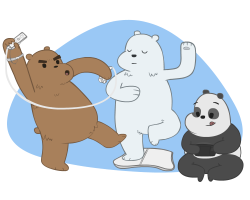 mr-radical:  some wii bare bears. also: 