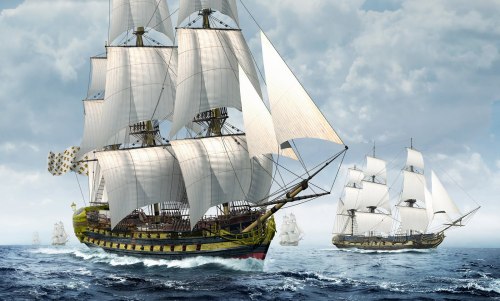 The Revolutionary War Invasion of Britain — The Armada of 1779.When France became allies with 