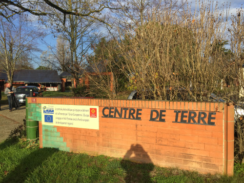 Visite du Centre de Terre par Joseph Colzani à Lavalette. 