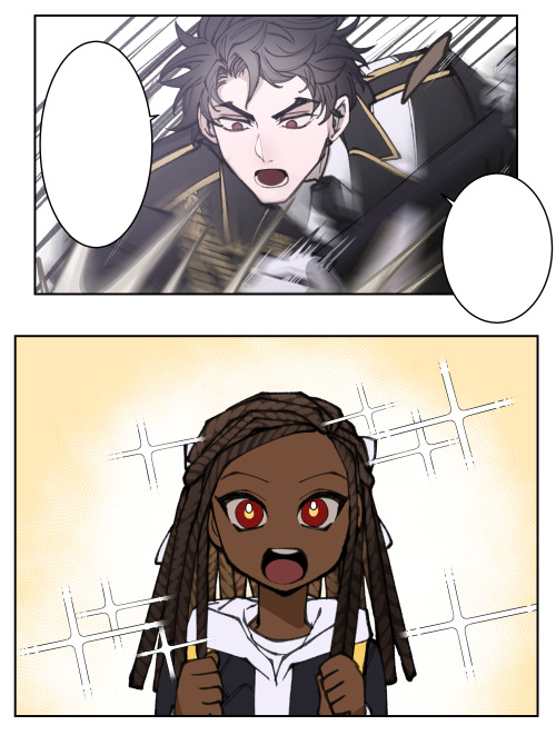 Sol Invictus Episode 3 “Lunar Eclipse” is out on Webtoon. This one digs slightly into Ana’s pa