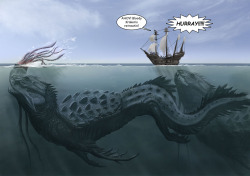 wellbehavedwomendomakehistory:   cosmic-philanthropy:  tal-yadin:  myresin:  starkblackmagic:  theforecastisblue:  Sea Monsters [LDN-RDNT]  THIS IS WHY I HAVE TRUST ISSUES  This is terrifying  This is why the open sea is fucking terrifying. only beause