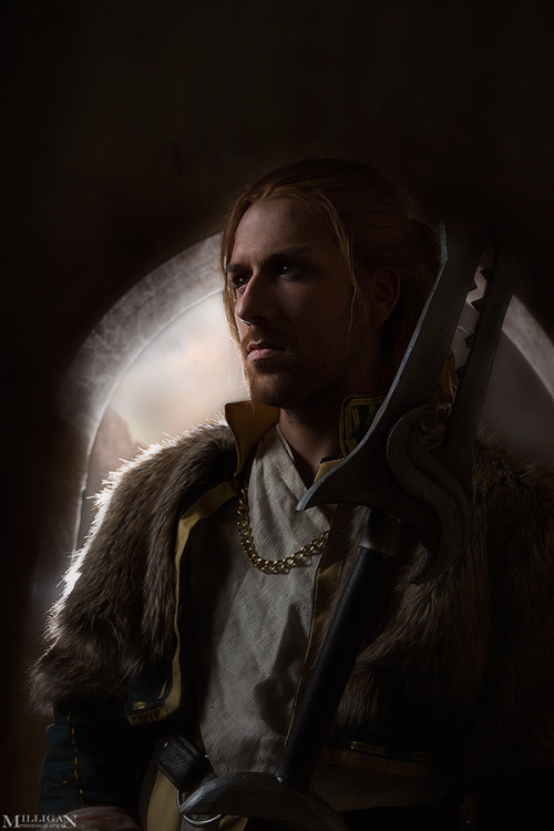 Say your prayers…Michael as AndersIris as Hawkephoto by me