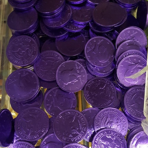 Porn photo keikos-safe-place:Rainbow chocolate coins!