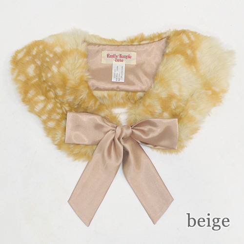dominomimi:  Emily Temple cute  バンビファーティペット(tippet)