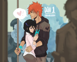 amisamidraws:  Day 1: Public Transportation (Ichi