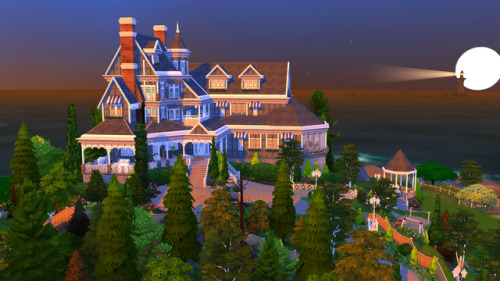 Welcome To Hillcrest House! A Giant Manor Atop The Cliffs Of Brindleton Bay!