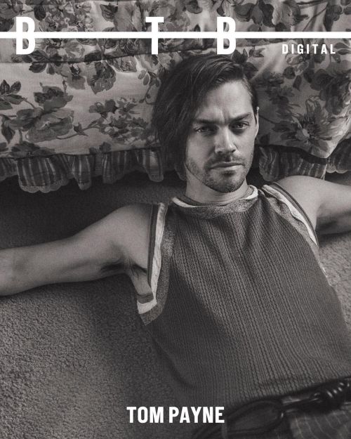 danispowell:Tom Payne for Behind The Blinds Magazine (x)