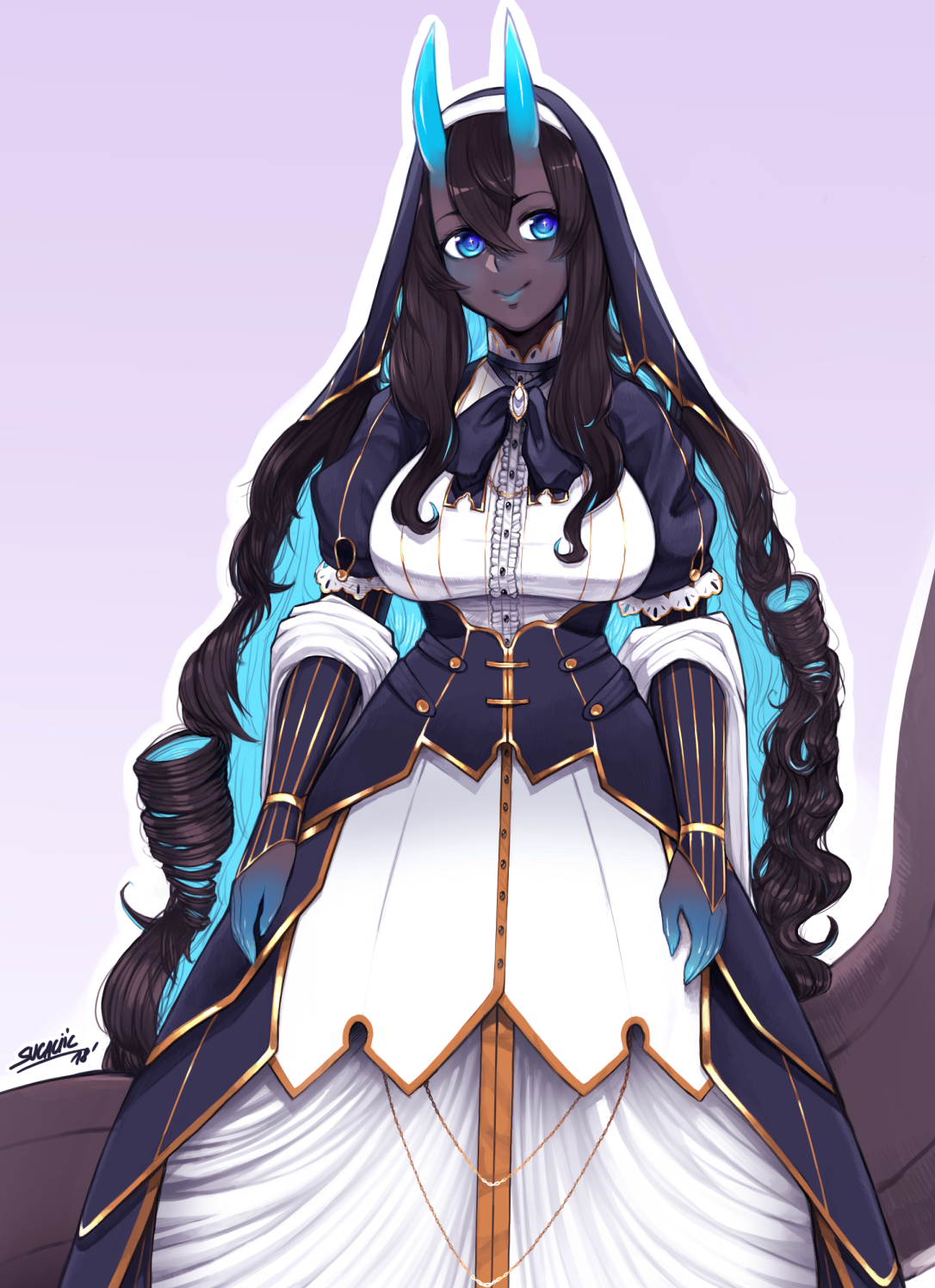 sucaciic: Design commission for Nephyne of their character Marielle Thanks for the