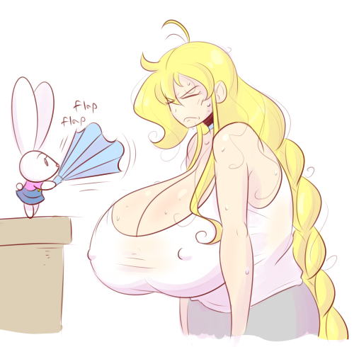 theycallhimcake:  It’s suddenly hot here, I’m hot, I’m sweaty, so Cassie gets to be all of that too.
