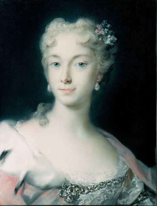 rosalba-carriera: Maria Theresa, Archduchess of Habsburg, 1730, Rosalba Carrierawww.wikiart.