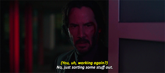 keanucharlie:  You stabbed the devil in the back and forced him back into the life