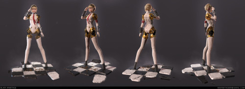 cavalier-renegade:  hentairobot:  cyberclays:  Aigis - Persona 3 fan art by Blair Armitage “Realtime 3d fanart of Shigenori Soejima’s character design of Aigis  from Persona 3. This one is based on his artbook illustration, but also  combines a few