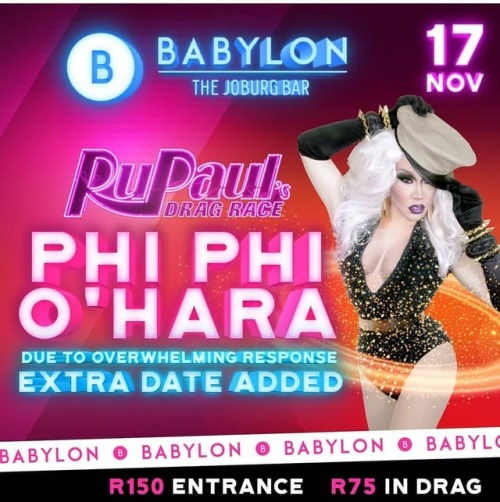 Ahhh!!!! Thank you all for the love #SouthAfrica!!!!!!!!  WE ADDED ANOTHER DATE at @babylonthejoburg