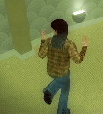 #have this clip of my boss dancing to simple minds  #saints row 2