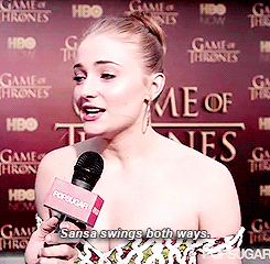 theladyinquisitors:housestyrell:Sophie Turner at the Game of Thrones Season 5 premiere.