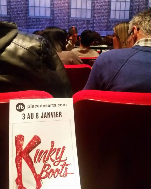 #kinkyboots #broadway #musical #show #mtl (at Salle Wilfrid-Pelletier)