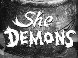 rhetthammersmithhorror:She Demons (1958)