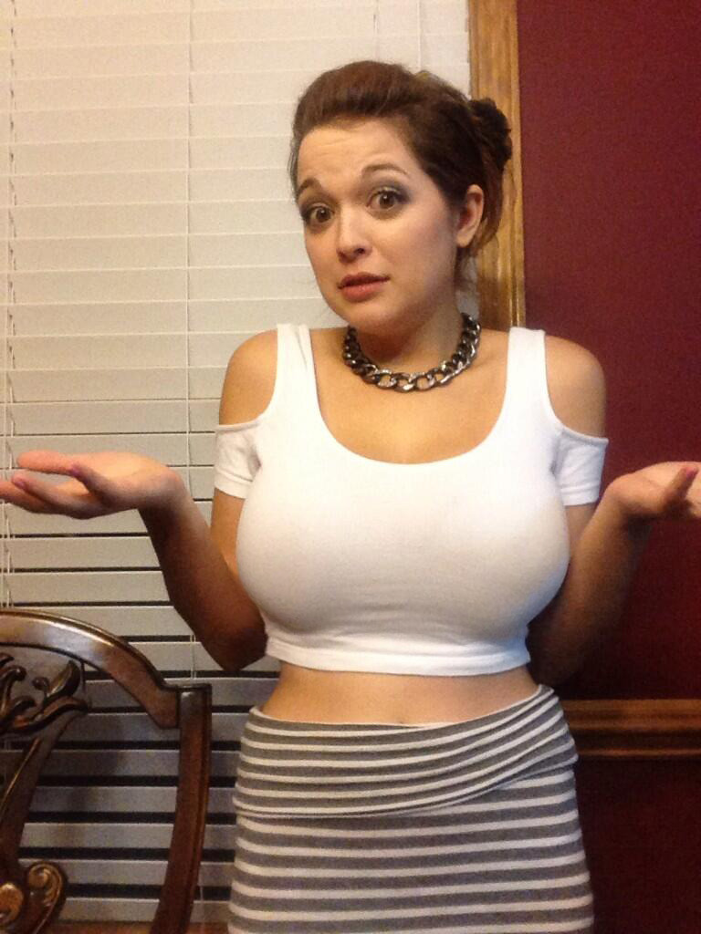 &ldquo;Wow, remember how loose this top used to be on me? My boobs just started&hellip;