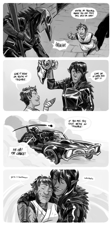 lizparlettdraws: One more set of (kinda spoiler-y) speculative doodles from “Petals to th