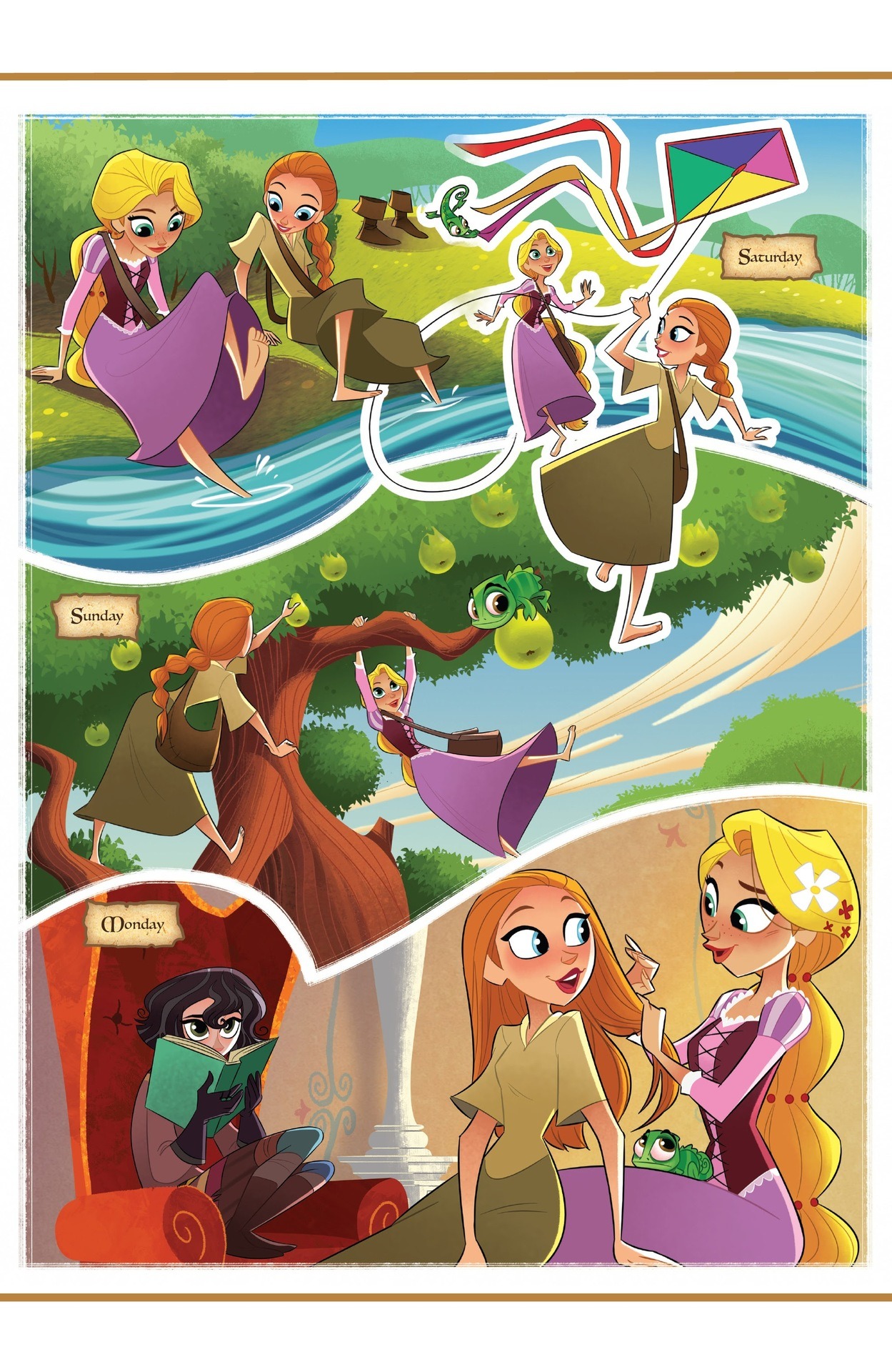 I'm Bex, not Bea, tenshichan1013: tangled the series: hair it is...