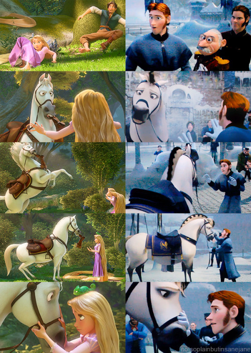 notsoplainbutinsanejane: two precious green eyed princesses comforting horses (◡‿◡✿)