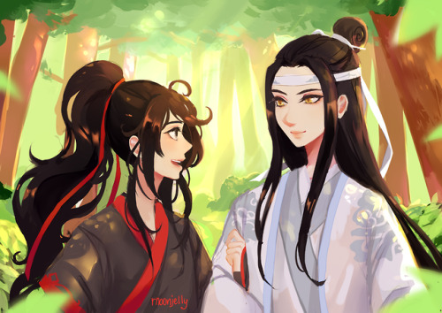 Cultivation partners &lt;3I’m glad these two got their happy ending ;u;