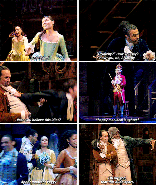 smilecapsules: HAMILTON + moments that absolutely sent me