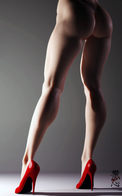 bootydetective:  This booty is too good to be true. Seriously. It’s not even a real person. It’s a hyper-realistic 3D model created by the digital artist Blackhearted (aka Gabriel). Click his name to view the hi-res version on DeviantArt.