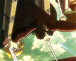 ryuukochan:  Armin in Episode 24 + 3D Maneuver Gear 