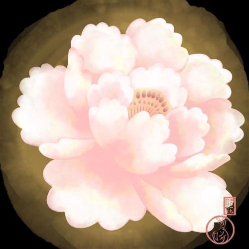 Today’s art: another peony using Adobe Fresco. This one was much easier to do than the previous, des