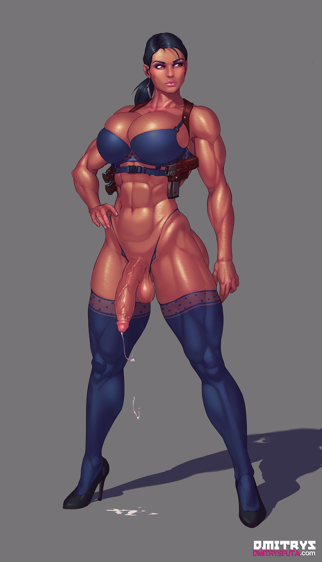 Bodygaurd OC Carmen (futa/non-futa) commission piece by Dmitrys