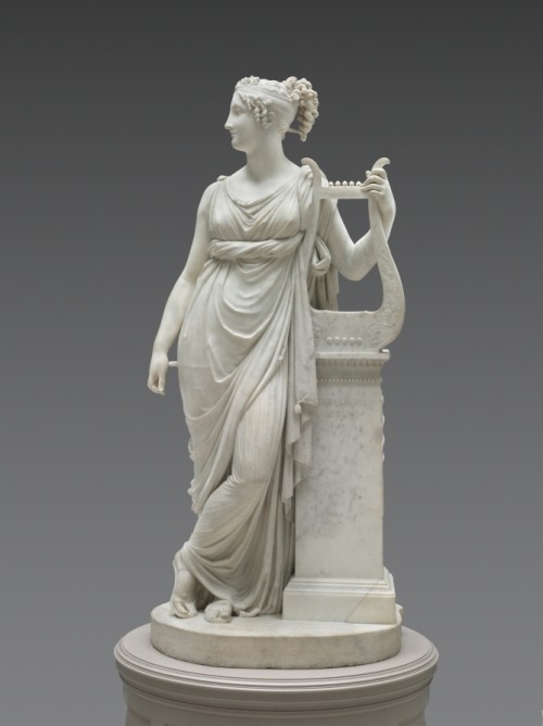 cma-modern-european-art: Terpsichore Lyran (Muse of Lyric Poetry), Antonio Canova , 1816, Cleveland 
