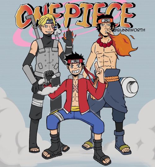 The One Piece brothers as Naruto ninjas! What would their summons be?#onepiece #Naruto #luffyonepi