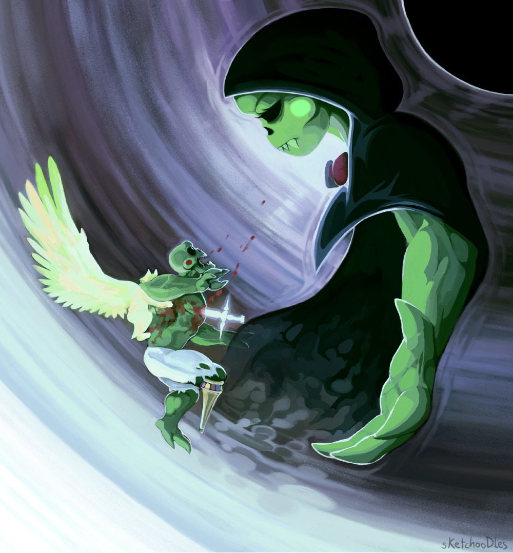 sketchoodles:“welcome home.”