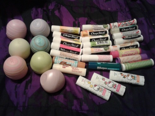 just-ask-marco:33 lip balms…. this is gay culture @glumshoe