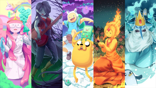 I&rsquo;ve been wanting to draw Adventure Time fanart for a long time. All the characters are so lik