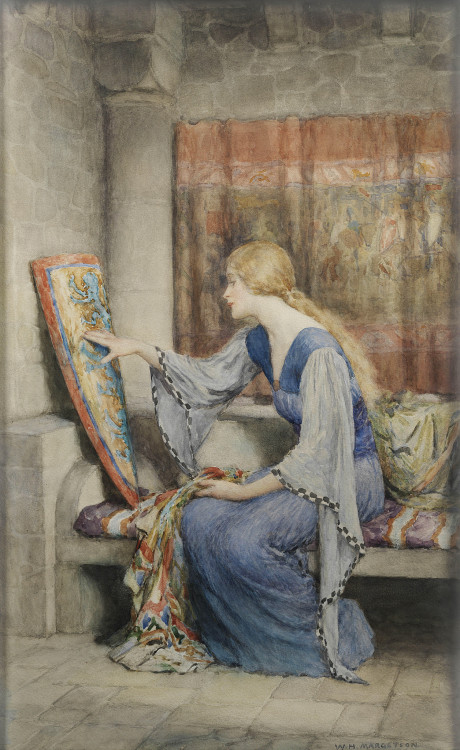 William Henry Margetson (1861-1940) Awaiting his return