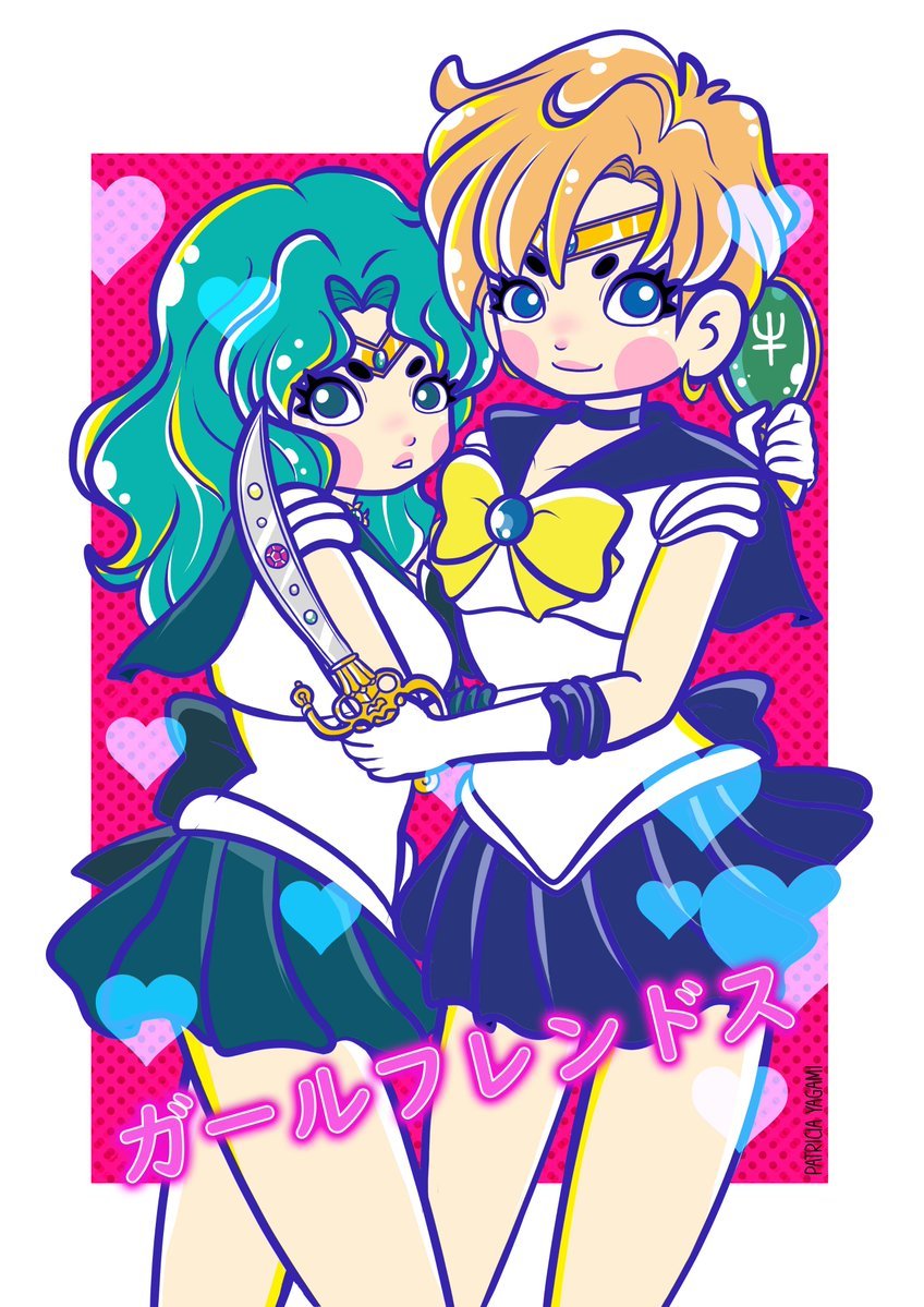 Misshotaru♡ Sailor Neptune And Sailor Uranus Sailor Moonartist Patriciayagami Tw 