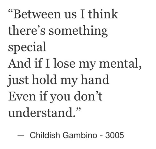 you gotta love childish gambino