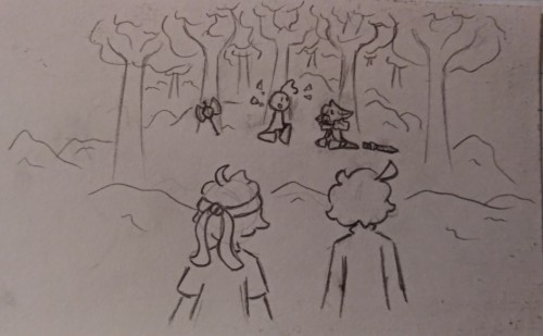 Story And More Sketches Under Cut :D