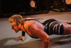 sexywrestling:  i want to be under him when