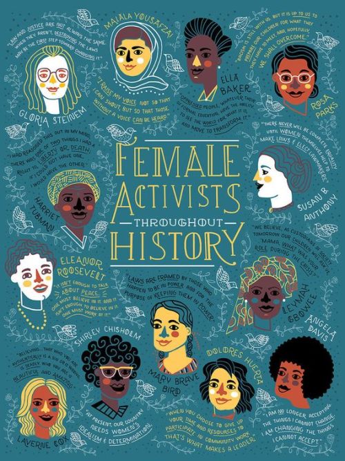 Female activists throughout history to celebrate womensday!