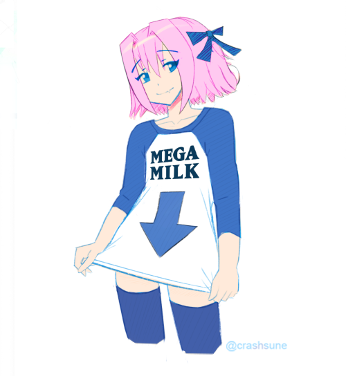 crashsune:I’ve wanted to draw Astolfo wearing this shirt for MONTHS 🥰🥰