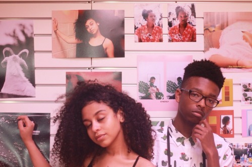 habeshabeautymark:  Black Out with My friend Myles Loftin (@blkfraps)  I wanna promote the artistry and talent my people have besides the beauty we so obviously and heavily posses. 